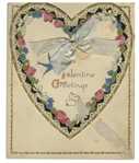 Moe Howard Handwritten Valentine to His Wife From 1938 -- Signed ''Your Beansie''